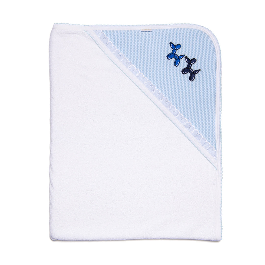 Dogs Towel - Blue Popcorn